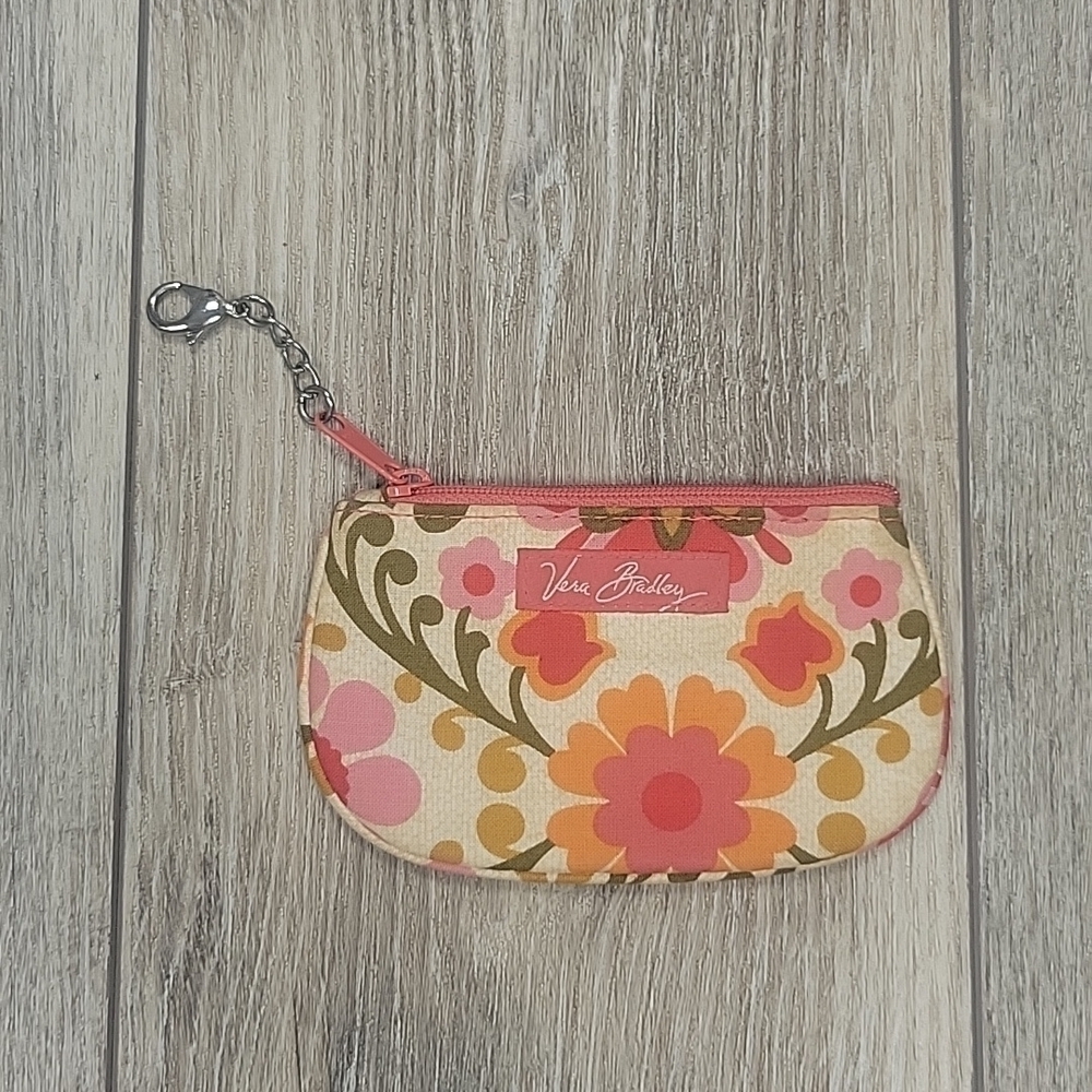 Vera Bradley Floral Card Holder and Coin Purse